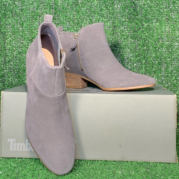 New Timberland Women's Carleton Side-Zip Suede - Picture 6 of 8